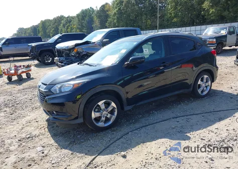 2016 Honda Hr-V Ex-L из США, поврежденный, VIN 3CZRU5H72GM750754